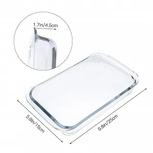 Форма для запікання BESTYASH набір прямокутна та овальна із загартованого скла термостійка synthetic.ua - Фото 1