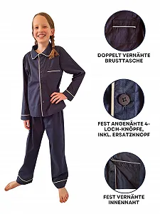 Унисекс Детская пижама Varsberg Длинная с пуговицами Oeko-Tex synthetic.ua - Фото 1