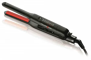 Плойка-гофре Valera Volumissima 647.01 Professional керамическое покрытие экстратонкая 3 м Черный Красный - Фото 1