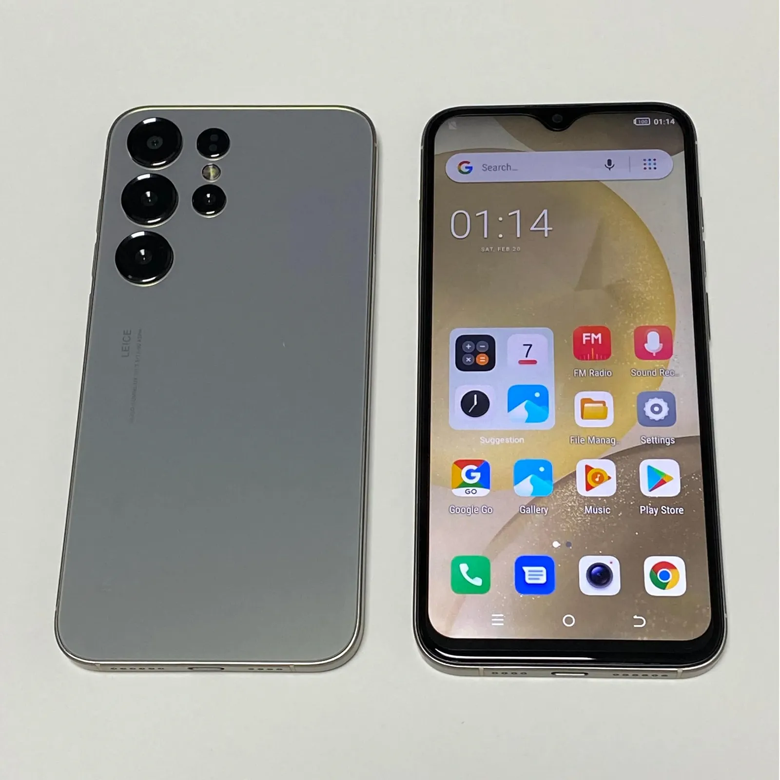 Смартфон 5.0" 2/16GB 4G LTE Dual SIM Beige, фото №5
