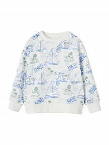 Толстовка Vertbaudet для мальчиков из переработанного полиэстера - Фото 1