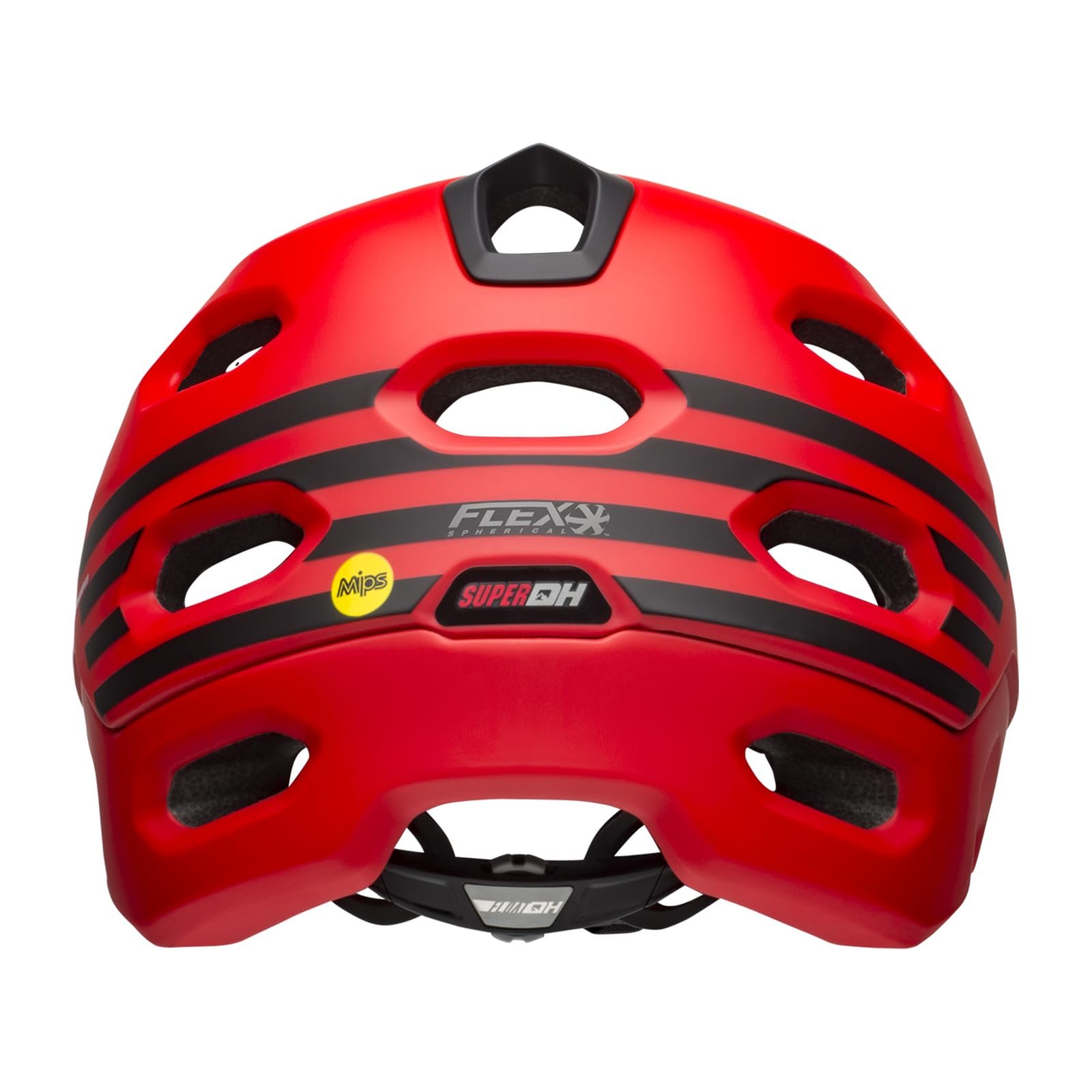 Шолом Bell SUPER DH Spherical Унісекс, для дорослих, Mat/Gls Red/Black Fasthouse, L, фото №2