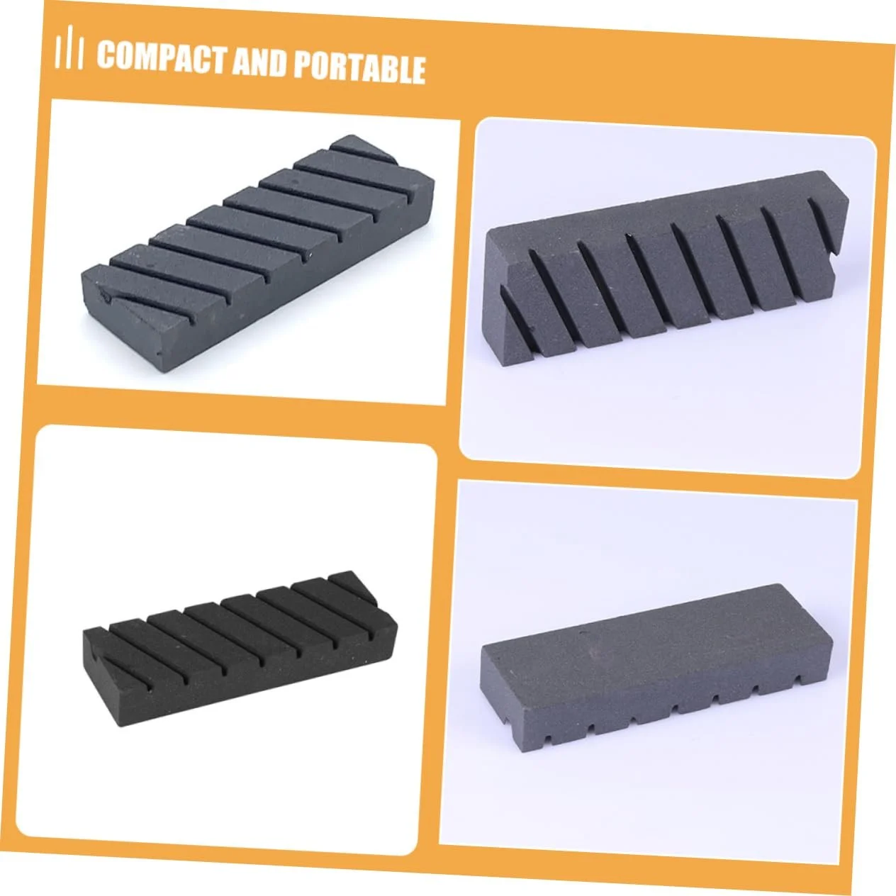 Точильный камень TOYANDONA из карбида кремния портативный с ручкой, фото №9