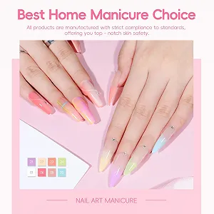 Гель-лак COSCELIA Jelly, 22 цвета, розовый, телесный, прозрачный synthetic.ua - Фото 1