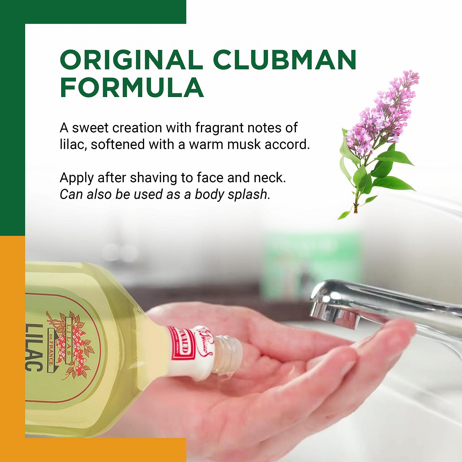 Лосьйон після гоління PINAUD CLUBMAN Lilac Vegetal 355 мл, фото №4