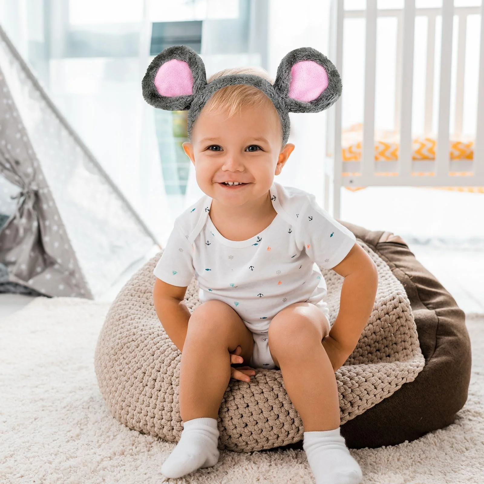 Обруч для волосся Вушка Миші, фото №4