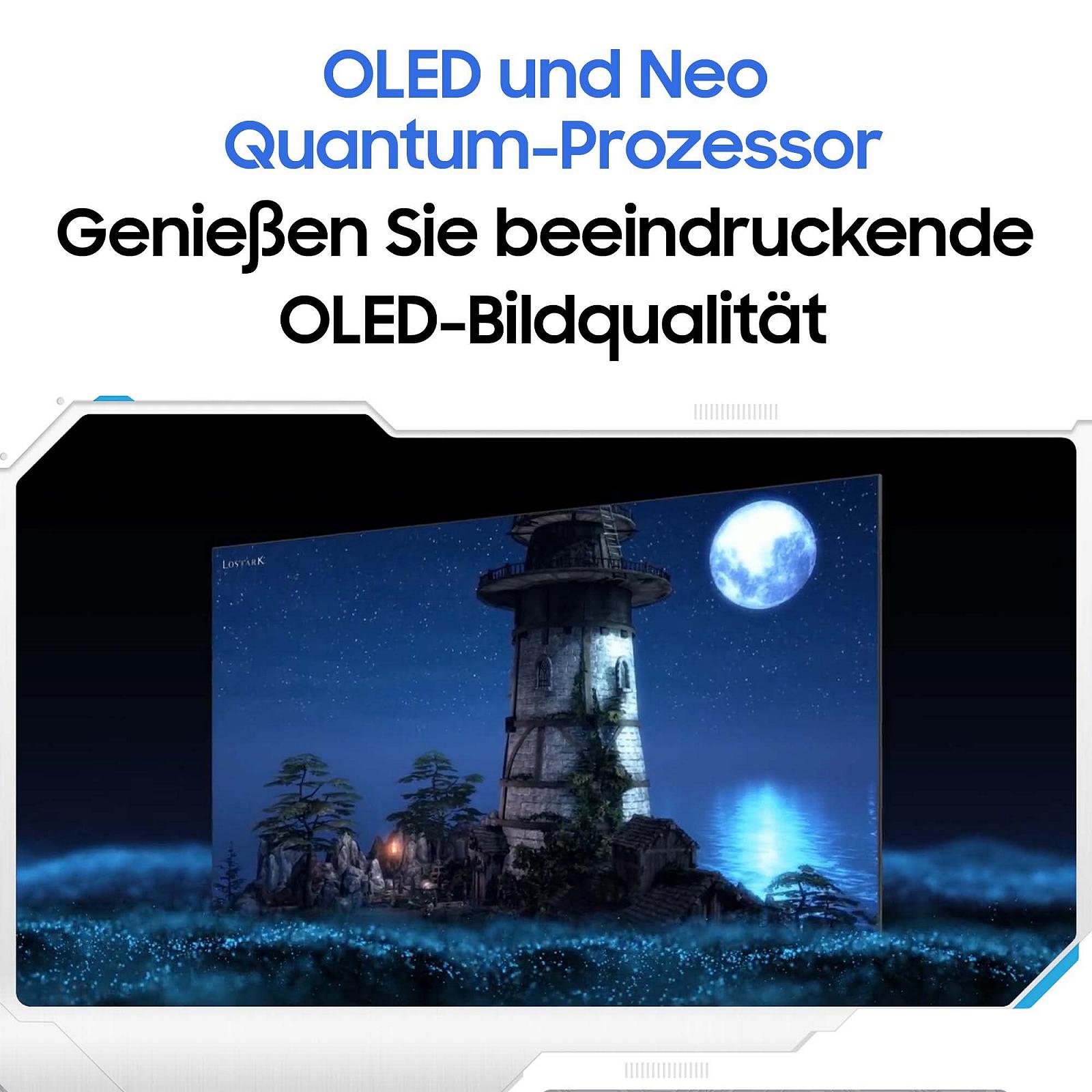 Монітор Samsung Odyssey OLED G8 S34BG850SU 34 дюйми AI Upscaling OLED Панель UWQHD Роздільна здатність FreeSync Premium 0.03 мс Час відгуку Частота оновлення 175 Гц Срібний, фото №5