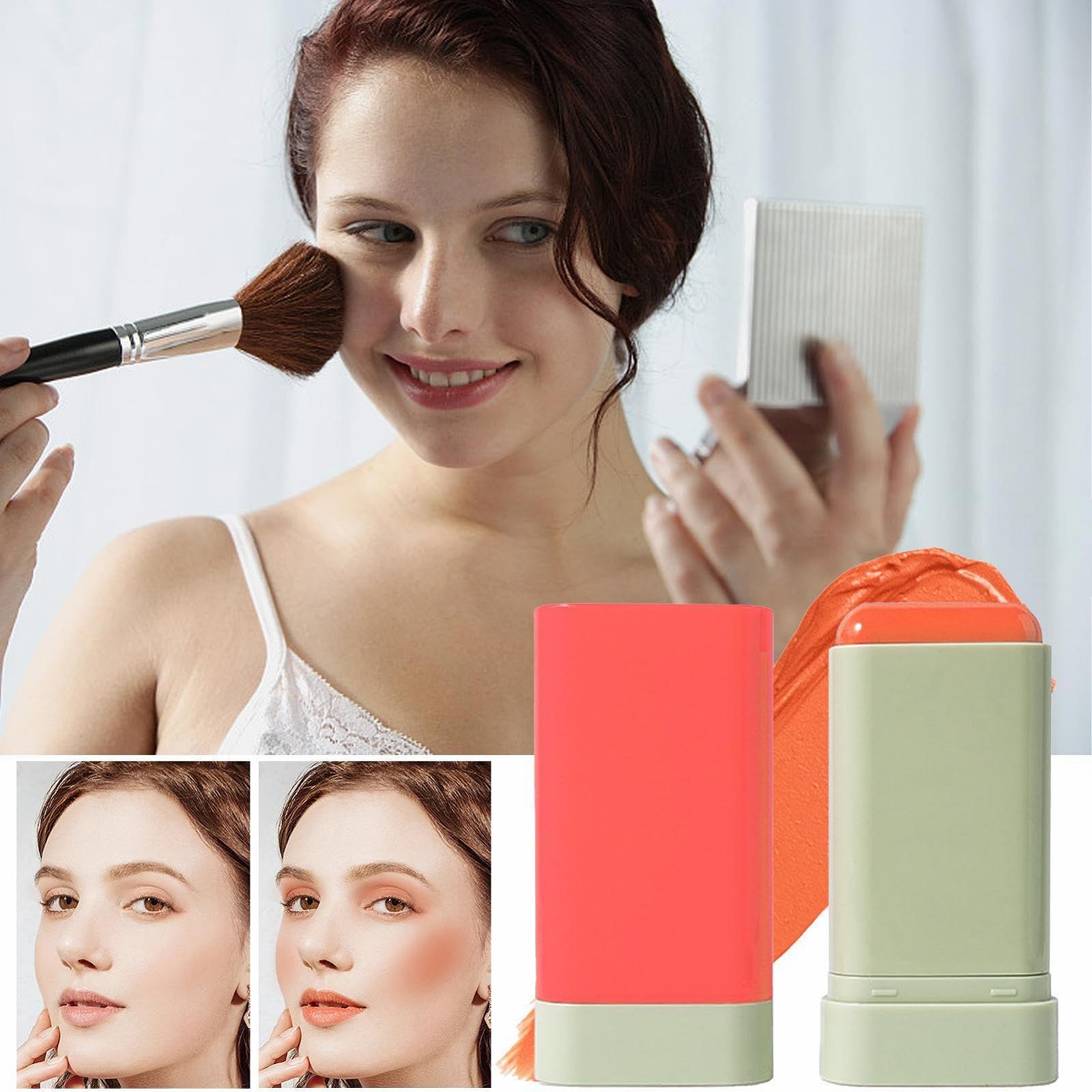 Помада-румяна 4-ID09105 Кремовая текстура Многофункциональный, фото №6