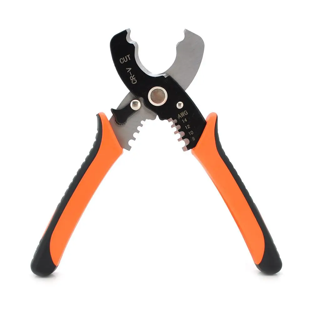 Инструмент для зачистки кабеля 7-1 Stripper orange AWG10-16, фото №1