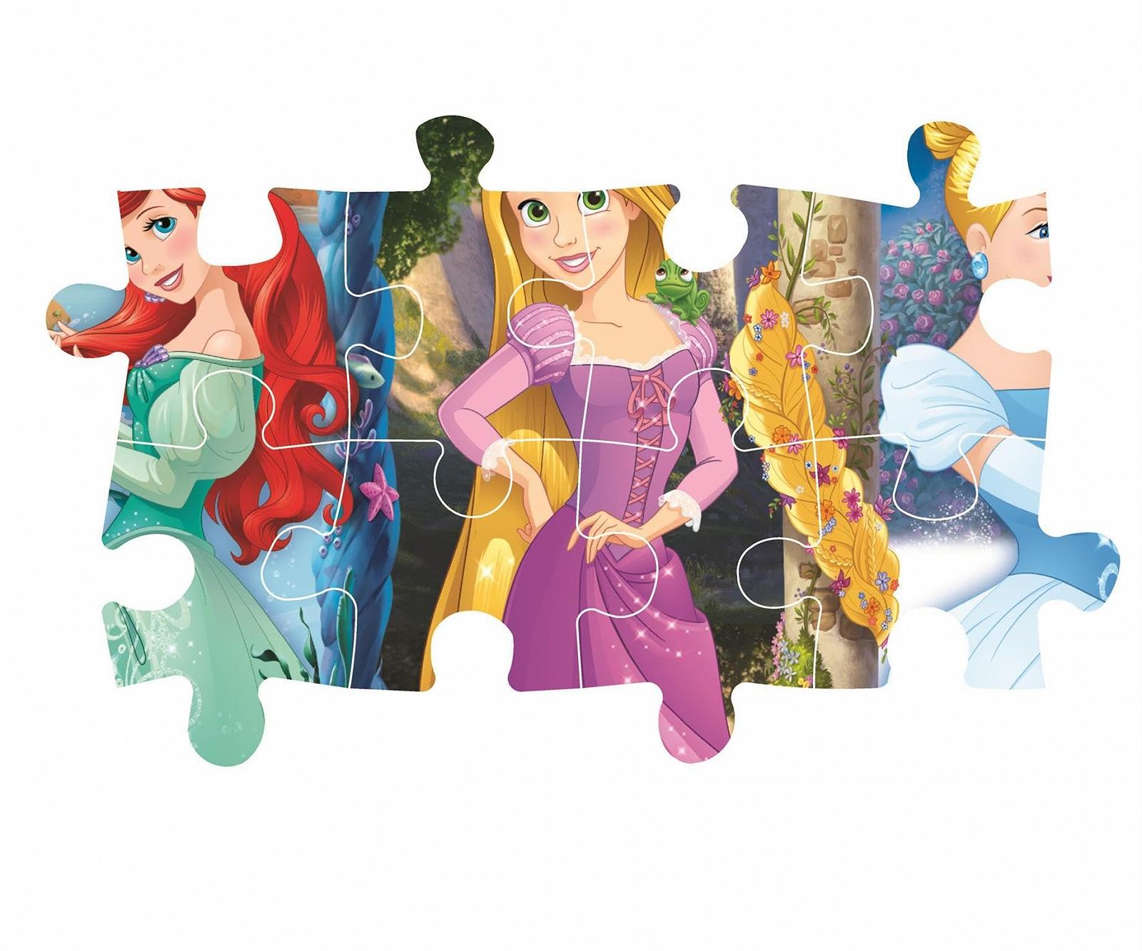 Пазл Clementoni Supercolor Disney Princess 60 Maxi Pieces Многоцветный, фото №3