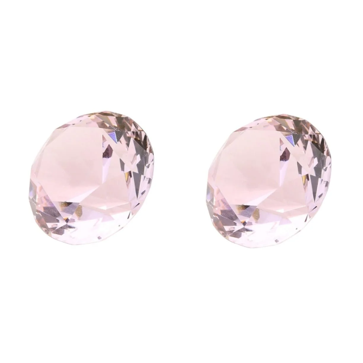 Кришталеві діаманти POPETPOP Рожеві декоративні для весіль, вечірок та домашнього декору, фото №1