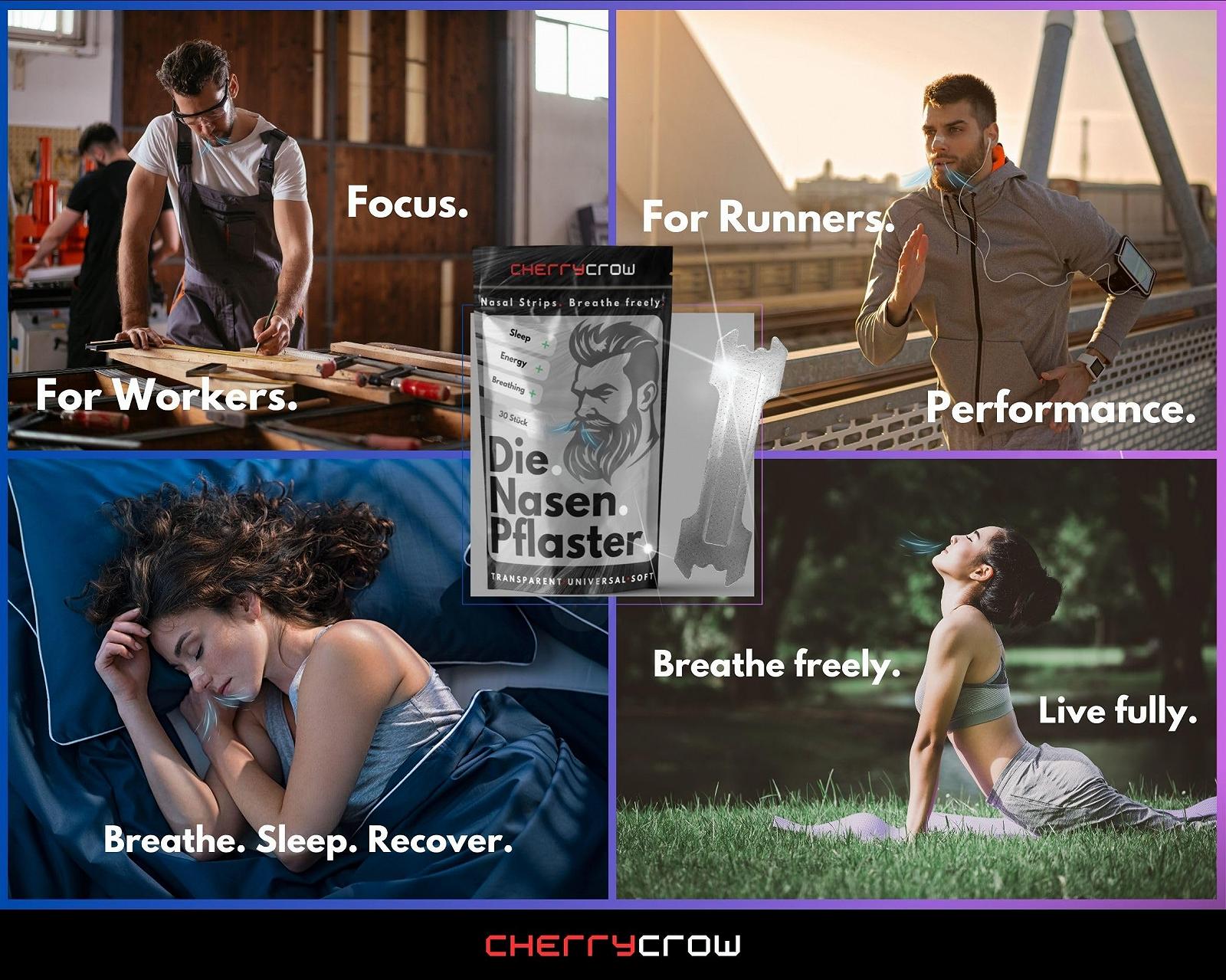 Пластирі для носа CherryCrow, 30 шт, прозорі, фото №6