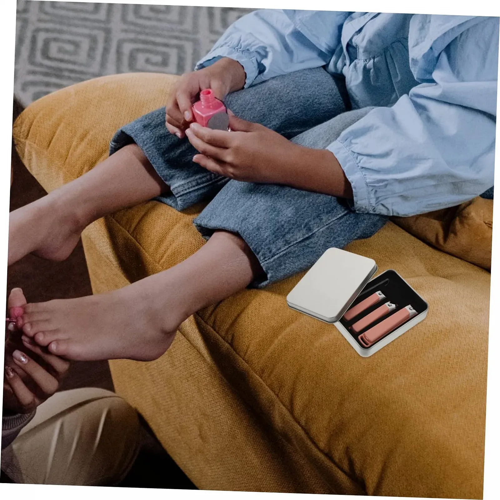 Набор для ухода за ногтями из углеродистой стали, кусачки, фото №5 Набор для ухода за ногтями из углеродистой стали, кусачки, фото №5