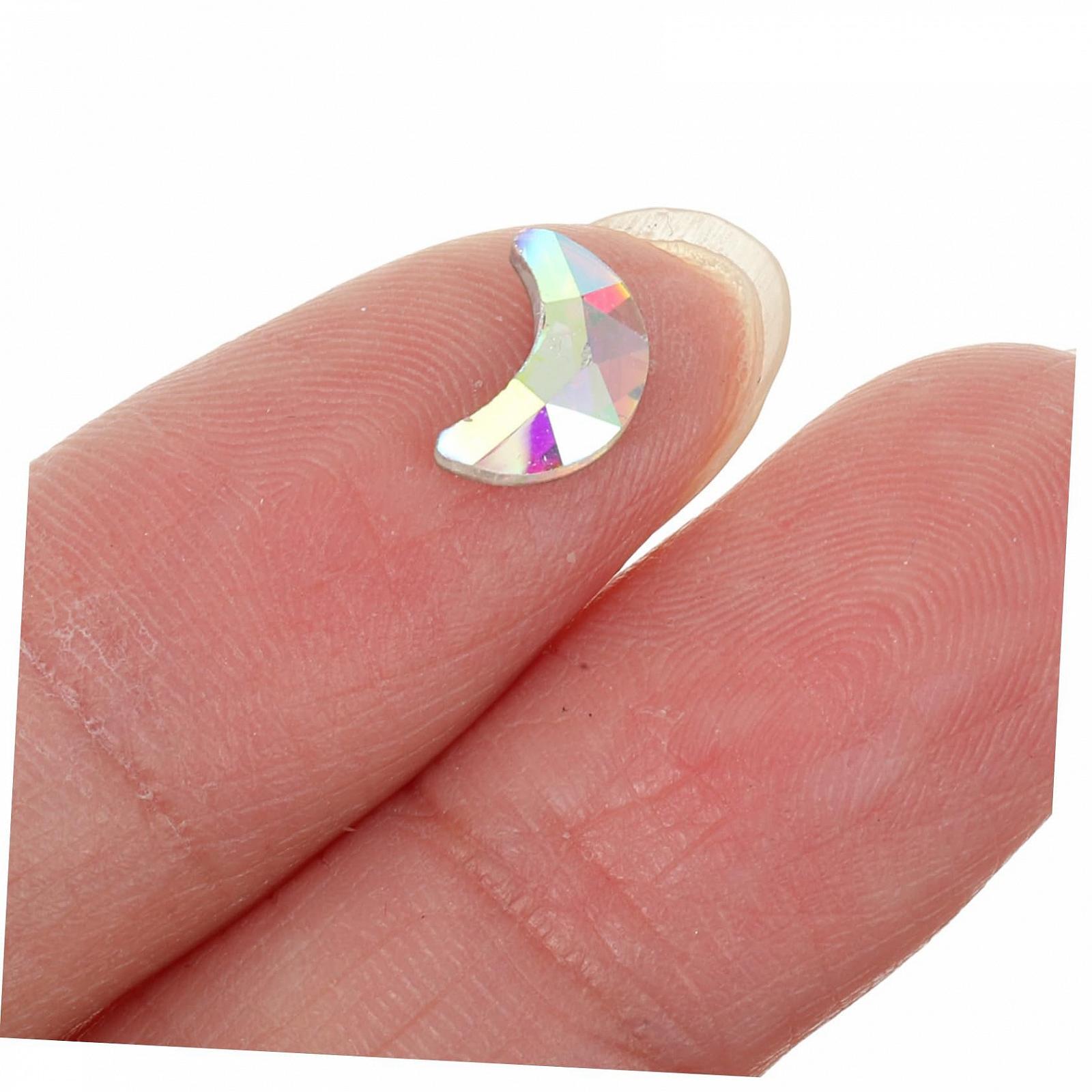 Діаманти для нігтів Скло Блискучі для DIY манікюру та художніх проектів, фото №5