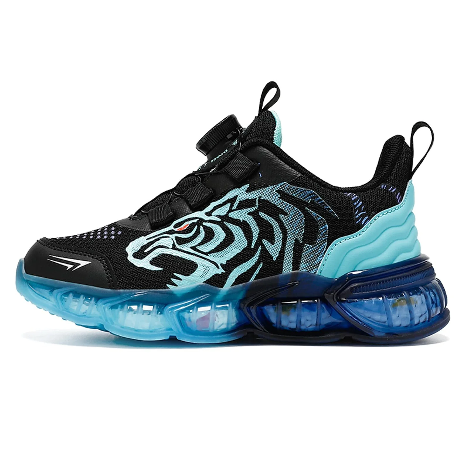 Дитячі Кросівки Спортивні Модні для Хлопчиків з Мотивом Тигра Зручні Дихаючі, фото №4