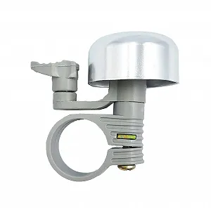 Велосипедный звонок механический A-Bike серый (G00001552) synthetic.ua - Фото 1