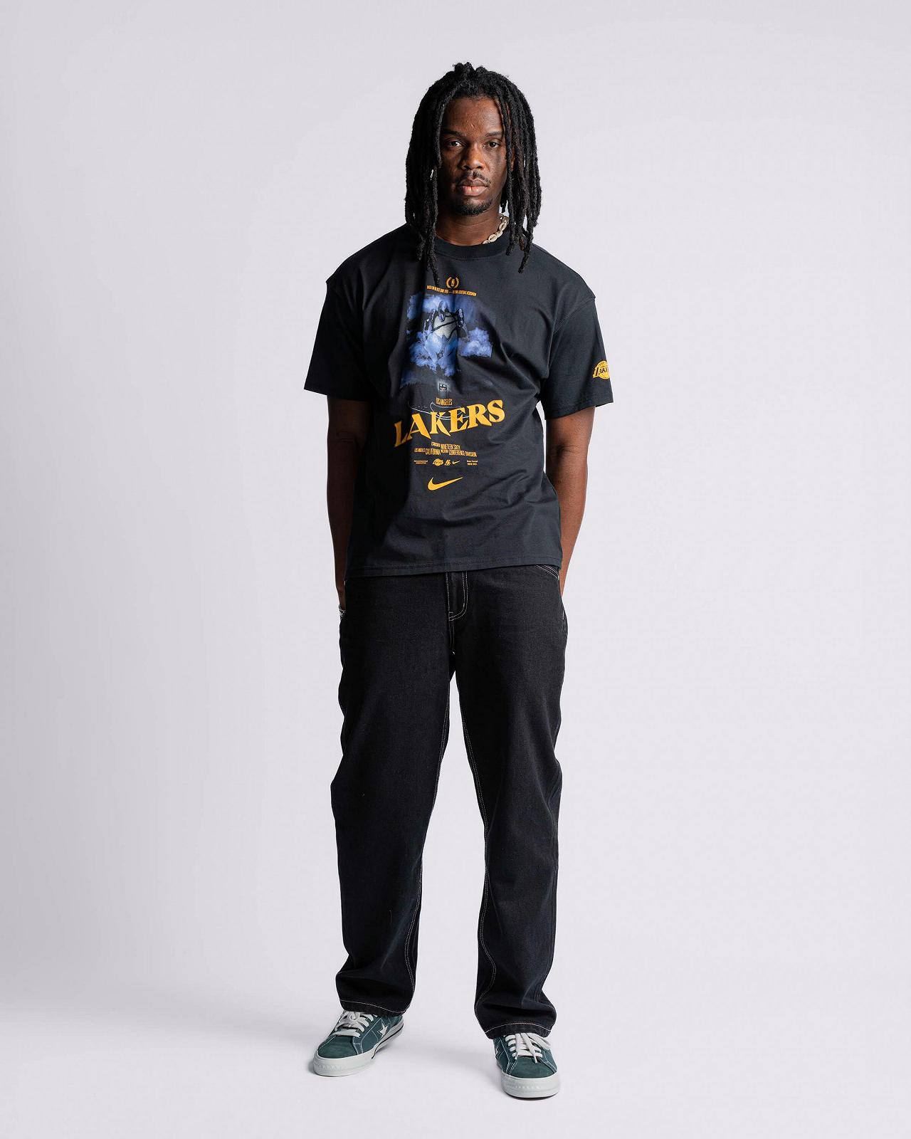 Футболка NikeOS ANGELES LAKERS COURTSIDE TEE L, фото №1