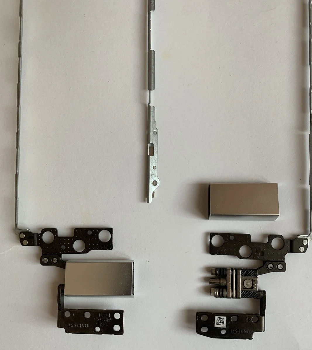 Петли матрицы, верхняя планка, заглушки для HP Chromebook x360 14, комплект TPN0251, фото №1 Петли матрицы, верхняя планка, заглушки для HP Chromebook x360 14, комплект TPN0251, фото №1