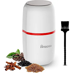 Кавомолка WAVATA Електрична 120 г Білий - Фото 1