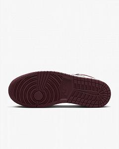 Кросівки Jordan 1 Low White Bordeaux 44.5 synthetic.ua - Фото 1