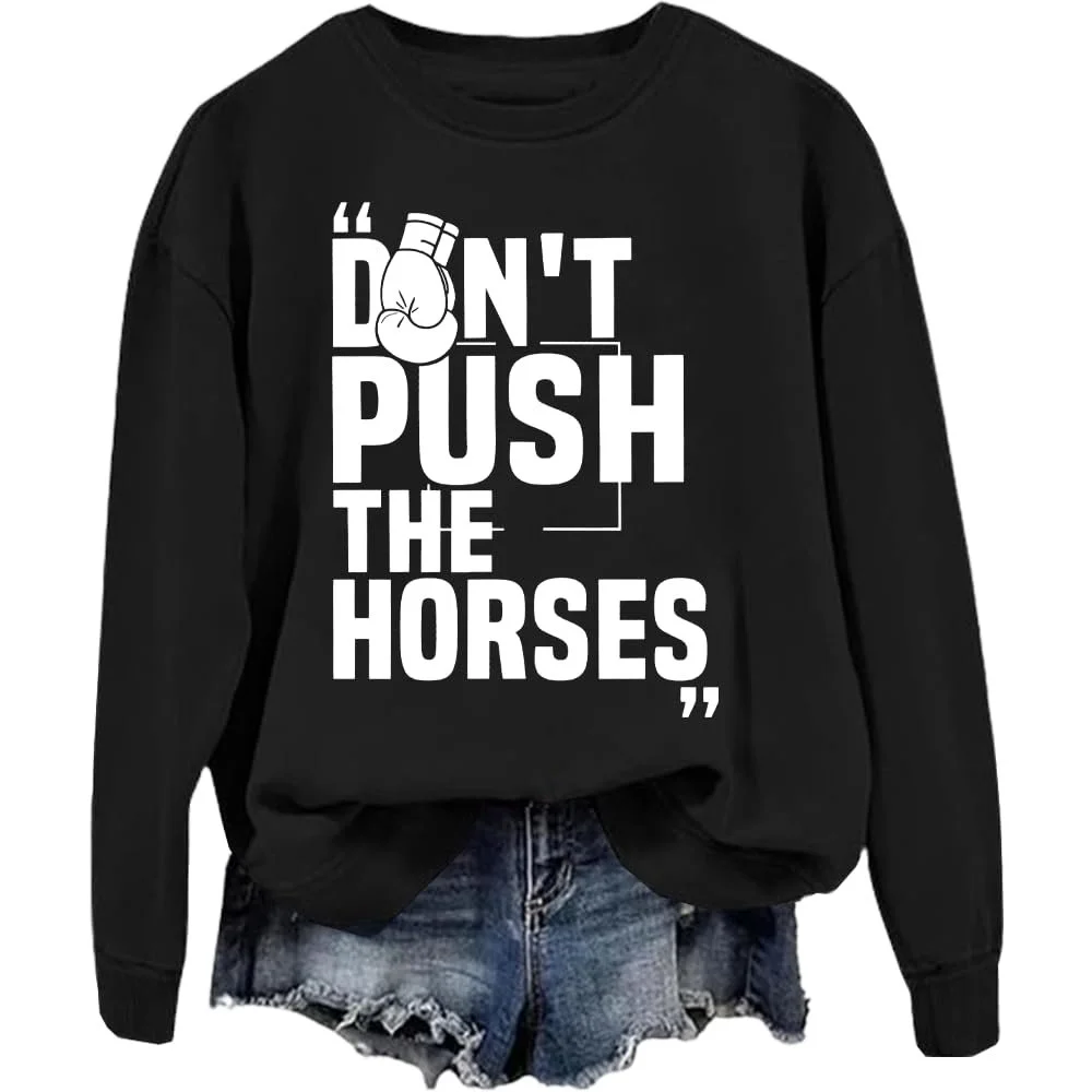 Унисекс кофта Dont Push The Horses с длинными рукавами Dont Push The Horses, фото №1