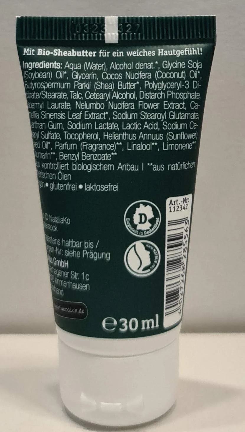 Крем для рук Natural Cosmetics Mein Revier la Vida 30 мл, фото №2