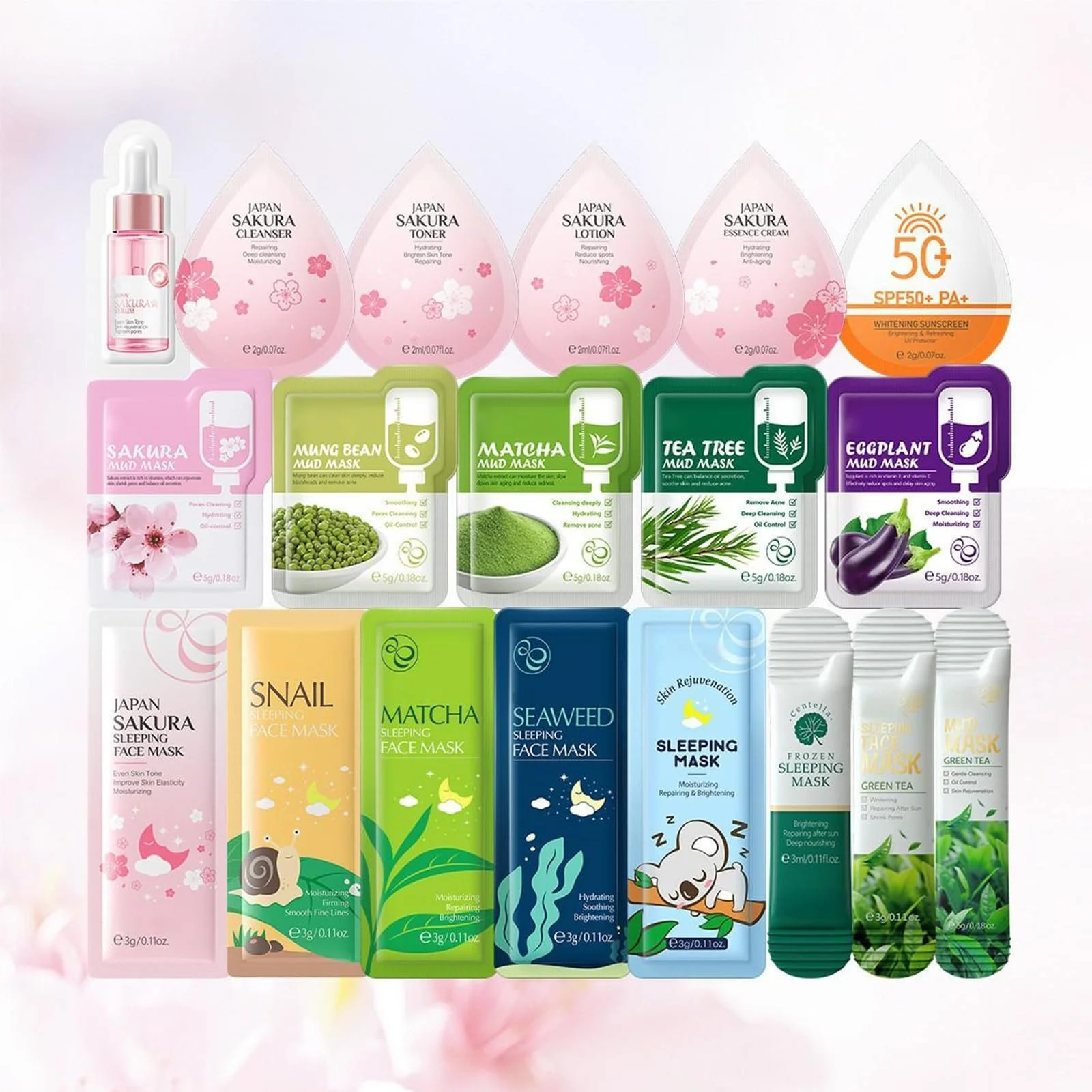 Маска для лица Набор масок, Набор масок для лица, Грязевая маска, Маска для лица, Глубокое очищение, Ночная маска для лица, Увлажняющая маска, Очищает Увлажняет, Увлажняет и успокаивает кожу, фото №1 Маска для лица Набор масок, Набор масок для лица, Грязевая маска, Маска для лица, Глубокое очищение, Ночная маска для лица, Увлажняющая маска, Очищает Увлажняет, Увлажняет и успокаивает кожу, фото №1