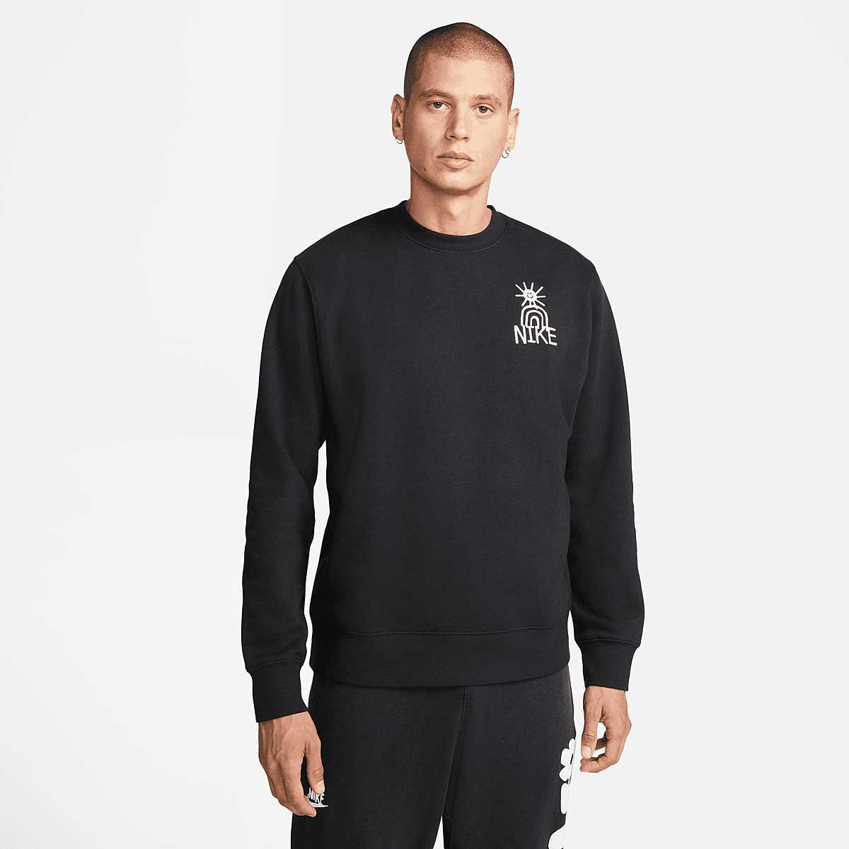 Джемпер Nikeens Sportwear Hybrid-C Crew DQ4072-010 L, фото №1
