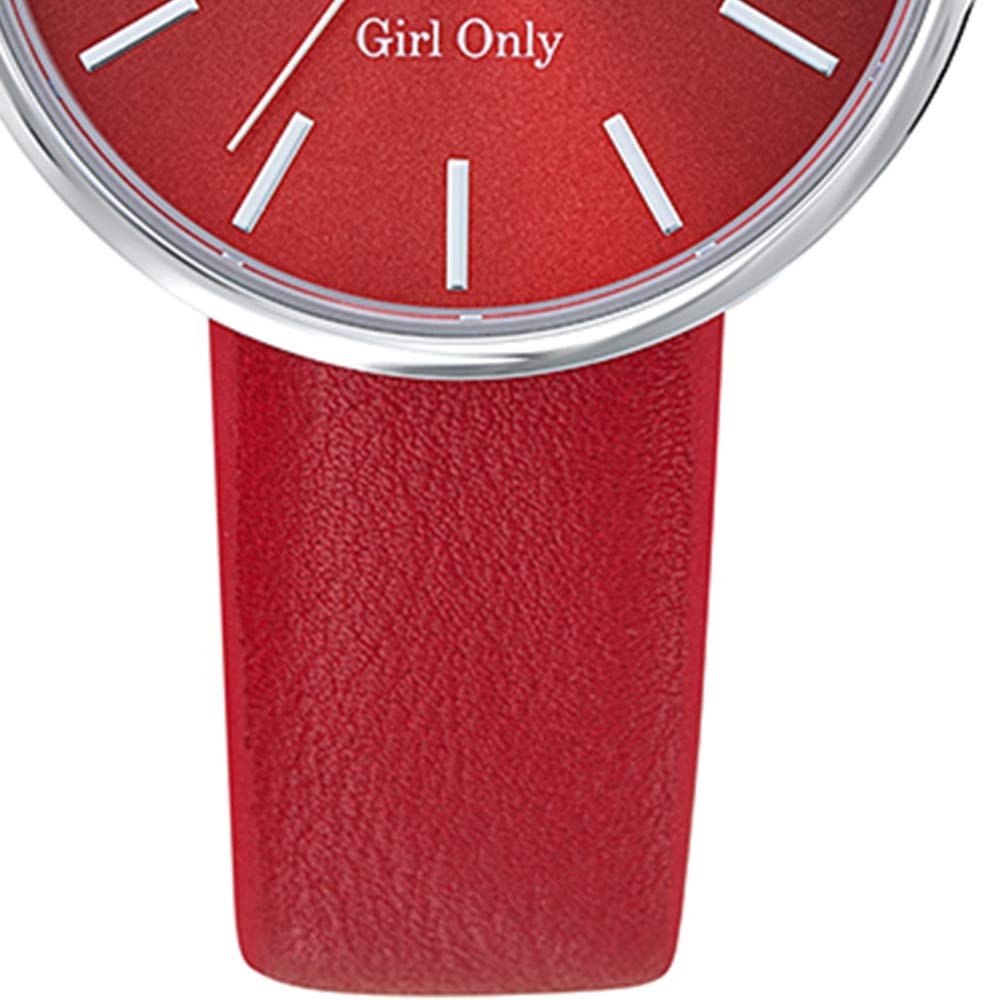 Женские Аналоговые Часы Girl Only GO 699315 Красный Ремешок, фото №3