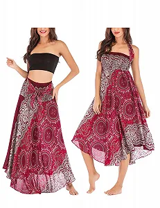 Сукня-сарафан JENJON Жіноча Пляжна, Повсякденна - Фото 1