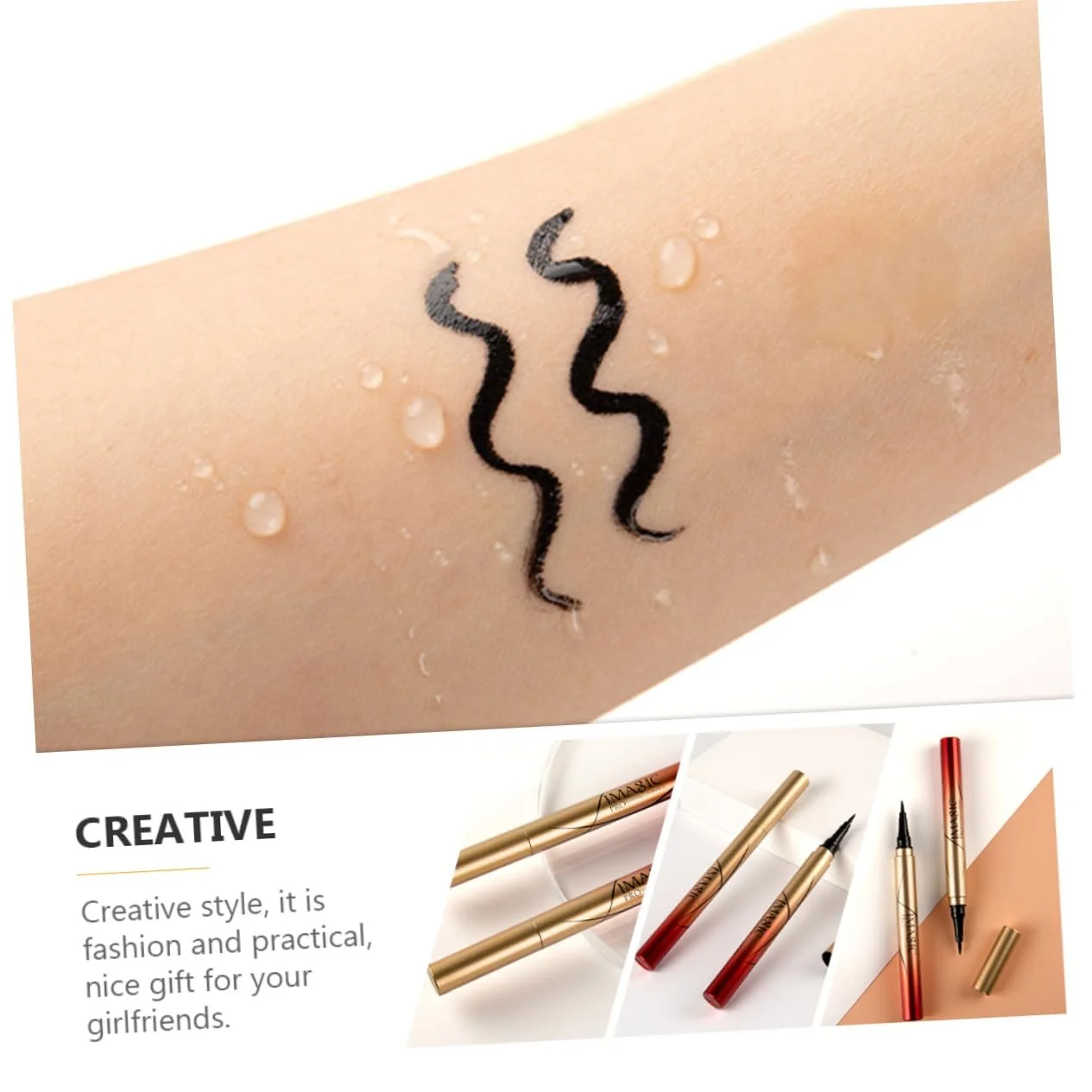 Рідка Підводка Angoily Чорний, фото №2