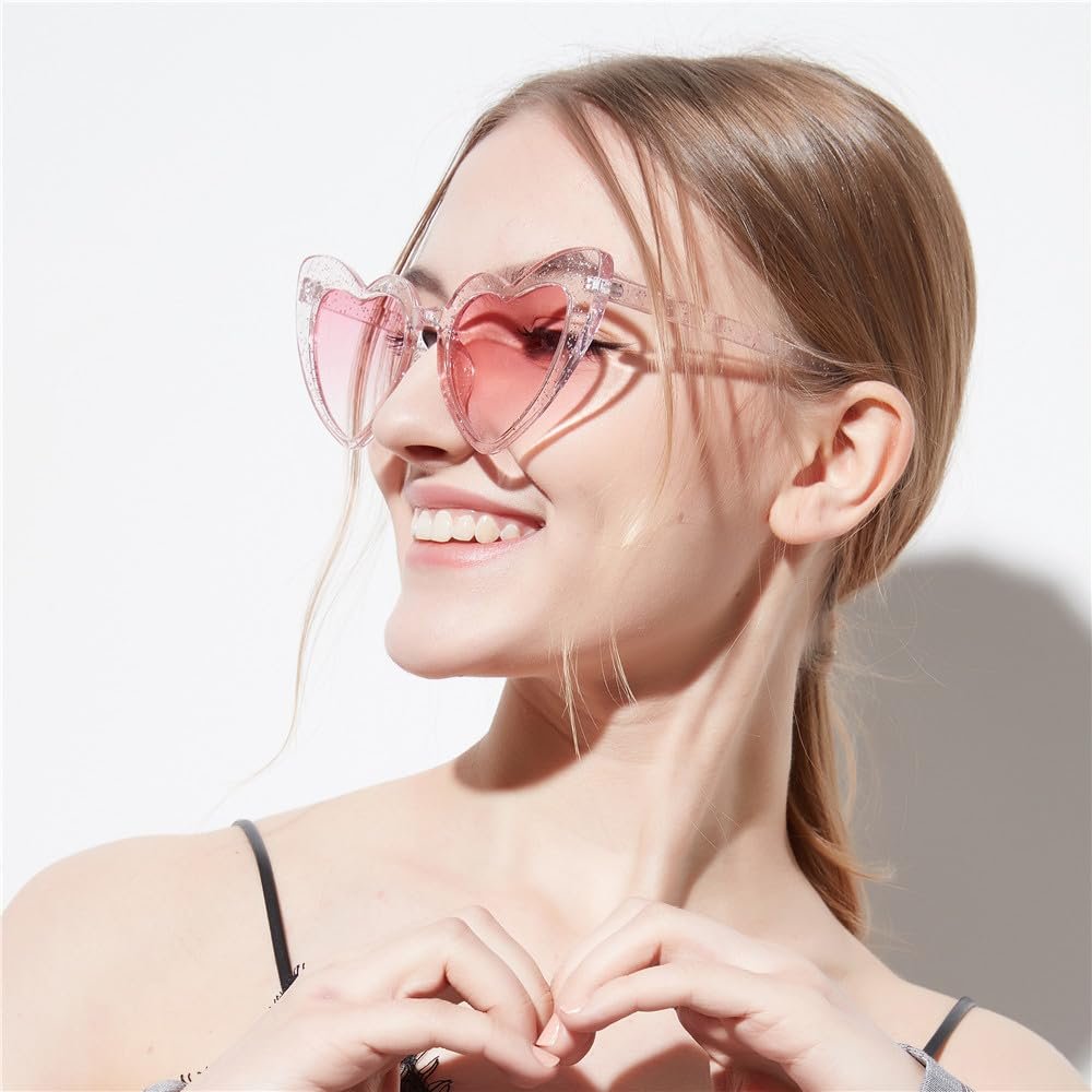 Солнцезащитные очки в форме сердца, фото №8