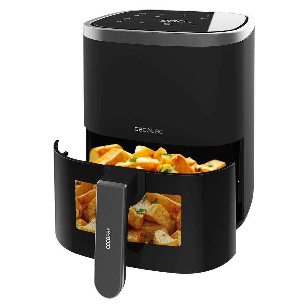 Мультипечь Cecotec Cecofry Fantastik Window 4000 4 л 1400 Вт 9 меню Touch Control PerfectCook, фото №3 Мультипечь Cecotec Cecofry Fantastik Window 4000 4 л 1400 Вт 9 меню Touch Control PerfectCook, фото №3