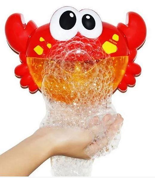 Музыкальный Bubble Crab игрушка для ванны пенообразователь Краб, фото №6