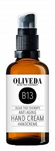 Крем для рук Oliveda B13 Anti Ageing Питательный и насыщенный натуральный косметический увлажняющий крем для нежных и потрескавшихся рук + интенсивная защита для кожи и ногтевого ложа 50 мл - Фото 1