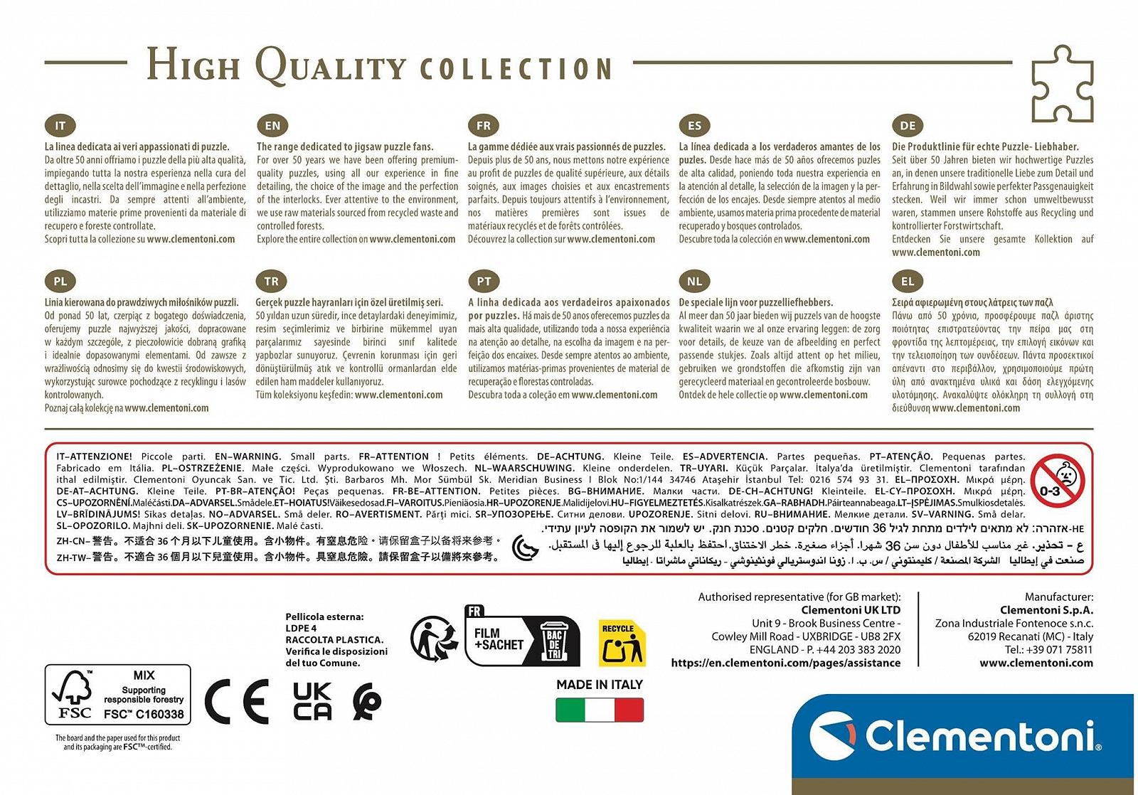 Пазл Clementoni Puzzle Collection Miami Beach Florida 500 деталей компактная коробка 35574, фото №3