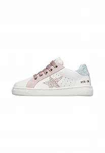 Кросівки Naturino Шкіра та блискуча тканина - Фото 1