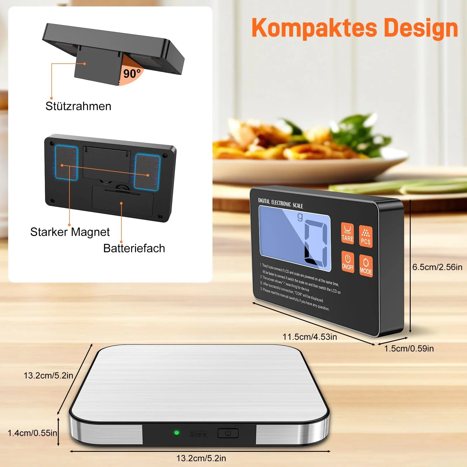 Кухонні ваги ADIUPUL 2025 Digital 1 g/15 kg 7 Units LCD, фото №8 Кухонні ваги ADIUPUL 2025 Digital 1 g/15 kg 7 Units LCD, фото №8