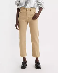 Жіночі джинси Levis - 501 Crop Dusty Safari - Womens - 25 synthetic.ua - Фото 1