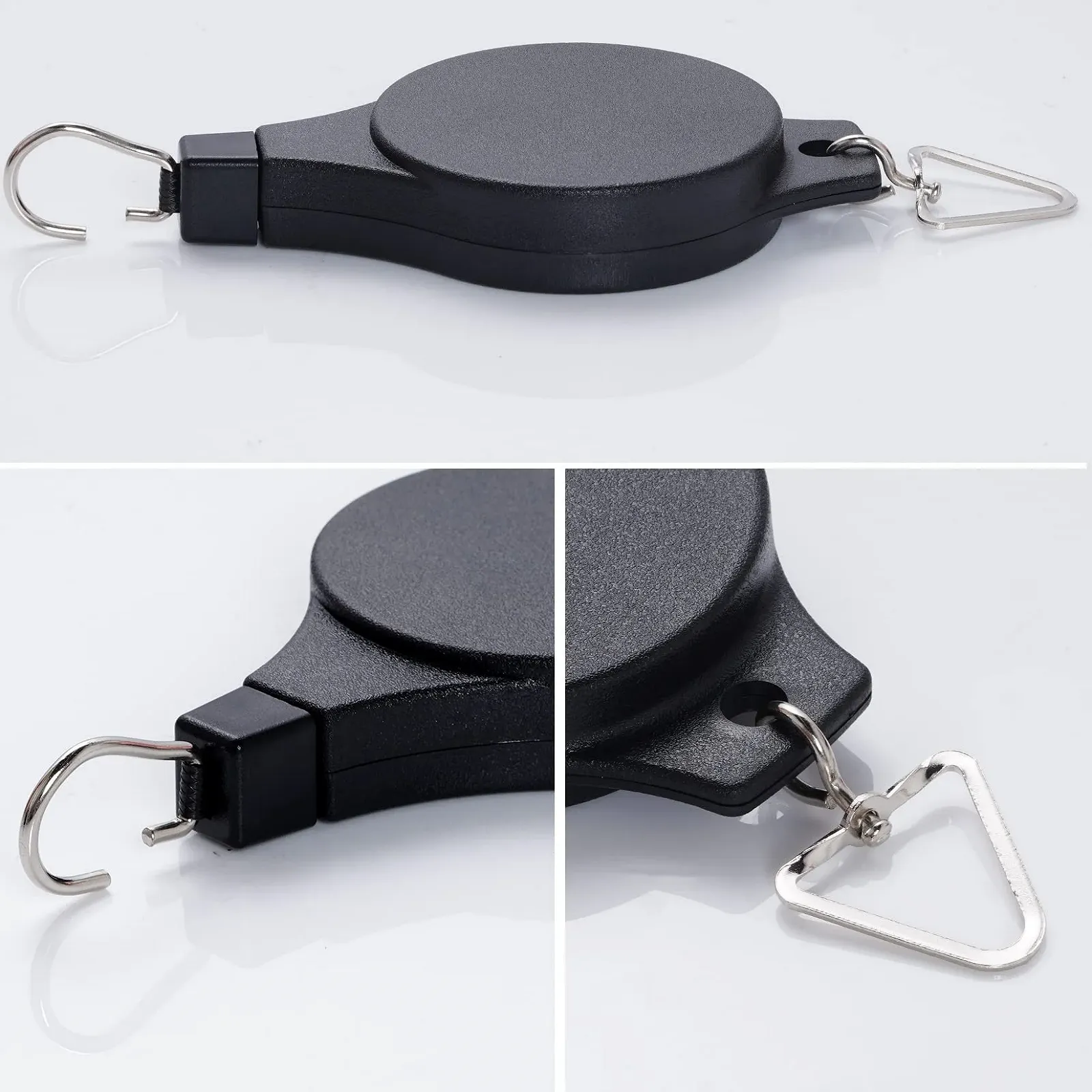 Роликові підвіси для рослин baotongle Pack of 4 Black, фото №5 Роликові підвіси для рослин baotongle Pack of 4 Black, фото №5