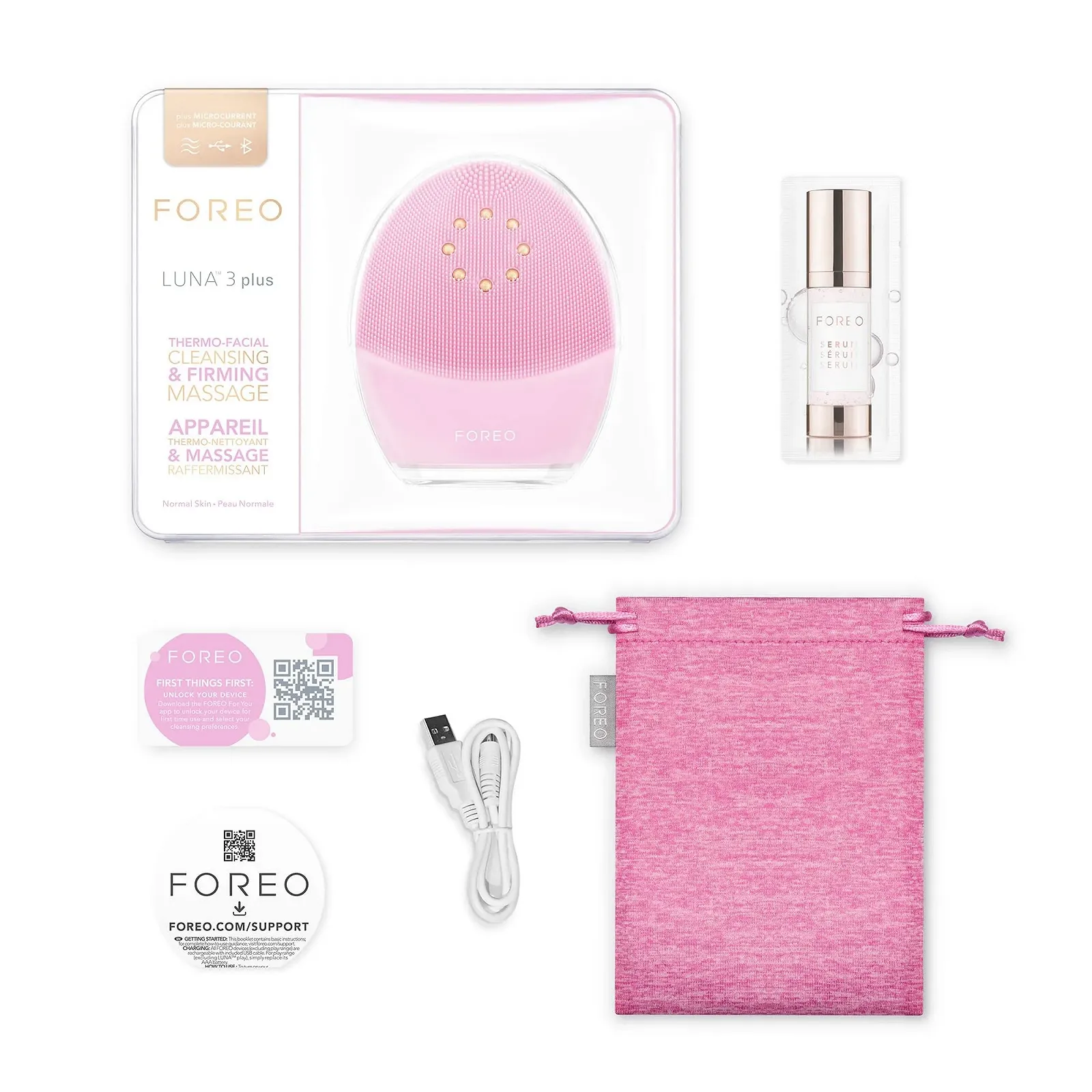 Пристрій для очищення обличчя FOREO Luna 3 plus для нормальної шкіри, фото №6