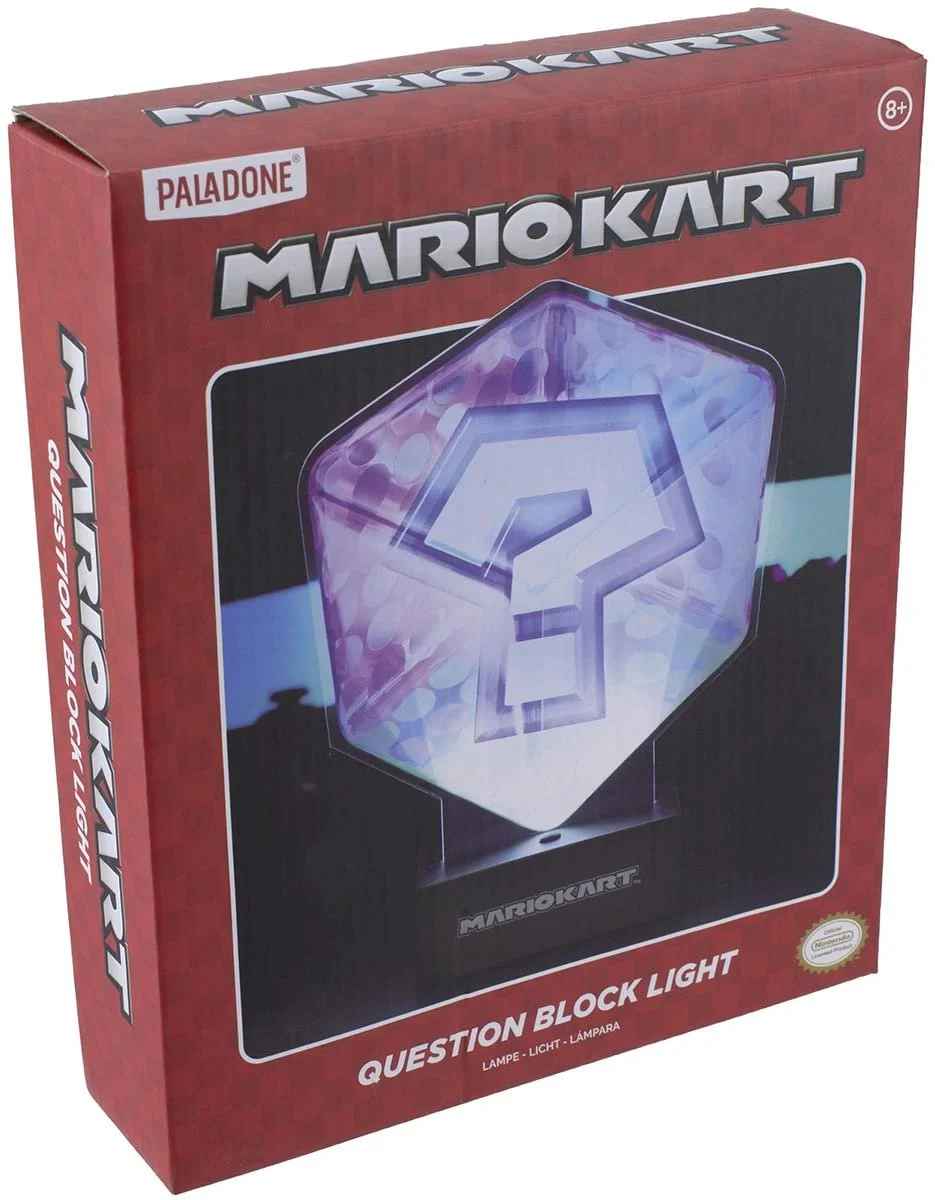 Настільна лампа Super Mario Question Mark Pad, фото №4