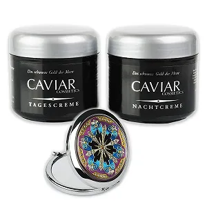 Набір кремів STREHLER DESIGN Caviar Bio Vital денний та нічний проти зморшок з ікрою 250 ml - Фото 1