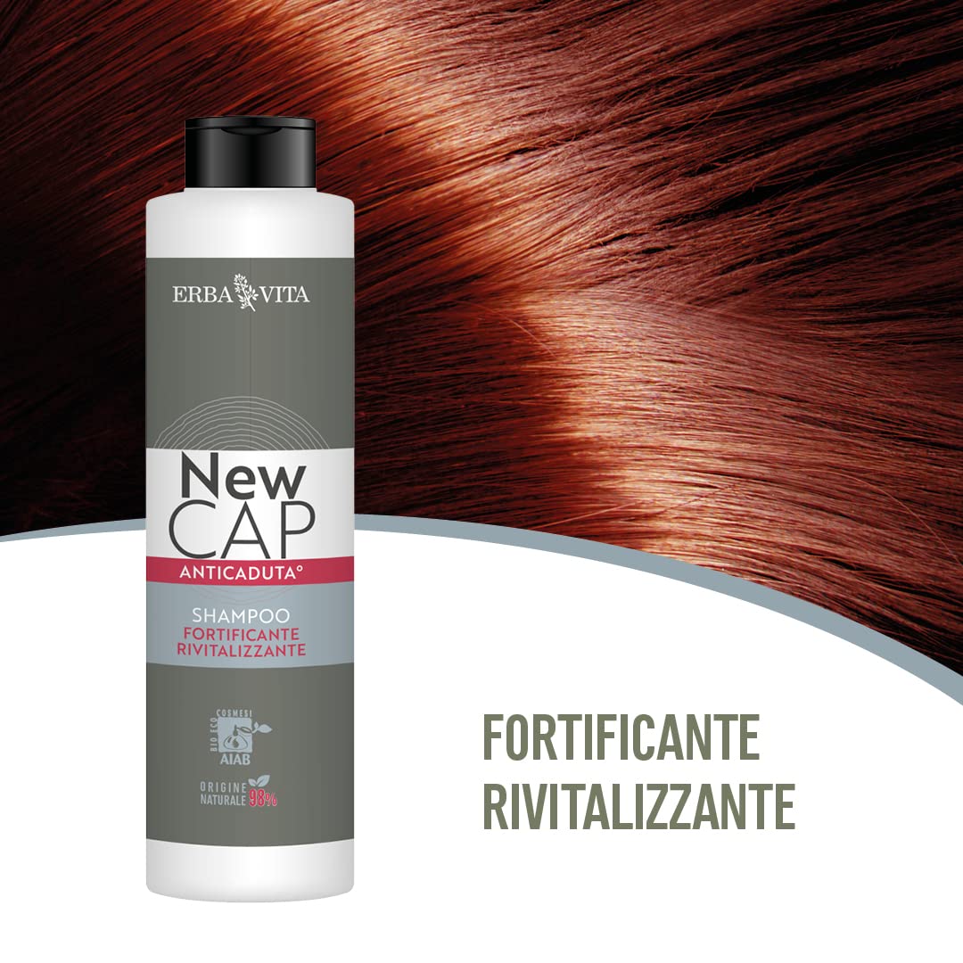 Косметическое средство ERBA VITA Newcap Anti-Fall Shampoo 250 мл, фото №3 Косметическое средство ERBA VITA Newcap Anti-Fall Shampoo 250 мл, фото №3