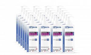 Гель для душу та волосся 2 в 1 HPderm High Colour Power для чутливої шкіри та татуювань, pH-нейтральний, без мила, з дозатором, 500 мл, упаковка 24 шт. - Фото 1