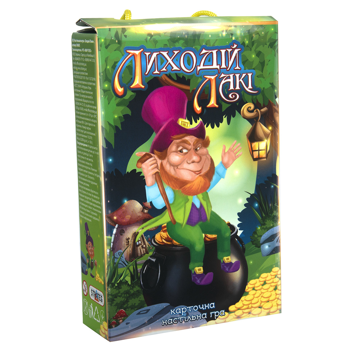 Настольная игра Strateg Злодей Лаки на украинском языке 30605, фото №1