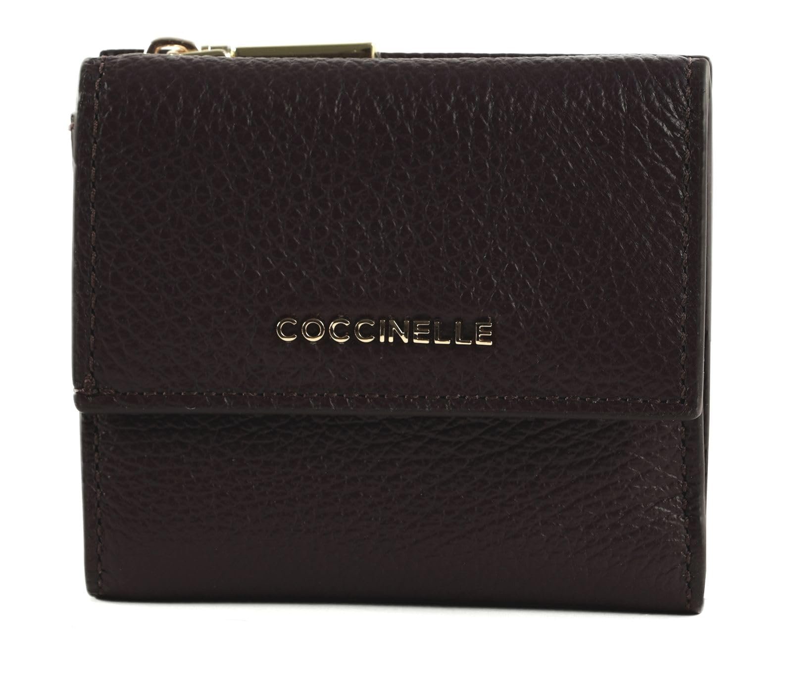 Кошелек Coccinelle Metallic Soft Кожа Grained Prune, фото №4