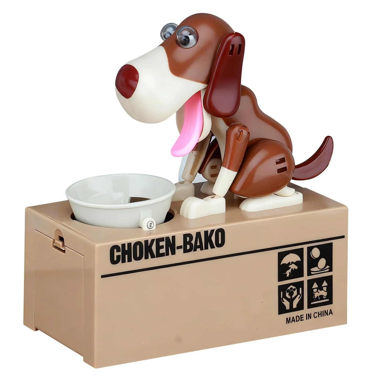 Скарбничка Hungry Dog Пес їсть монети, фото №1