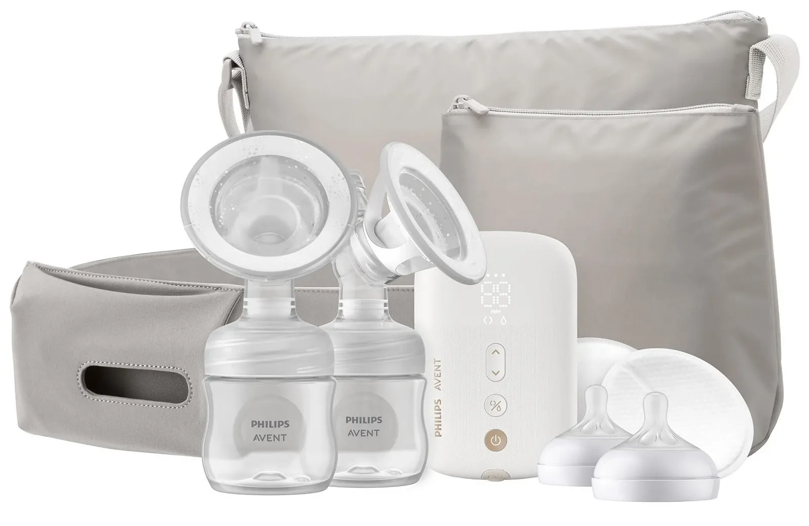 Подвійний електричний молоковідсмоктувач Philips AVENT SCF394/62 Natural Motion Білий, фото №1 Подвійний електричний молоковідсмоктувач Philips AVENT SCF394/62 Natural Motion Білий, фото №1