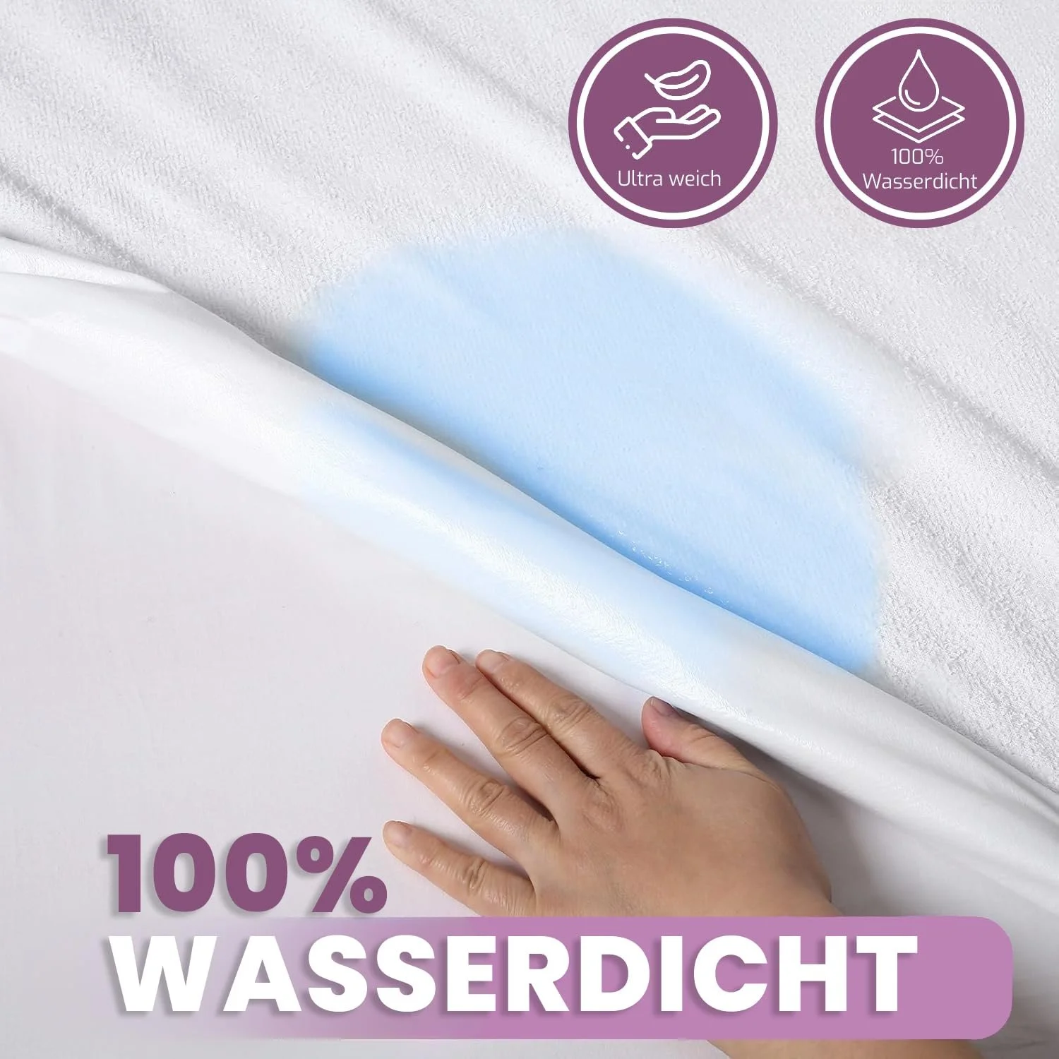 Наматрасник Limenda 70 x 140 см, детский водонепроницаемый для защиты от недержания, фото №2